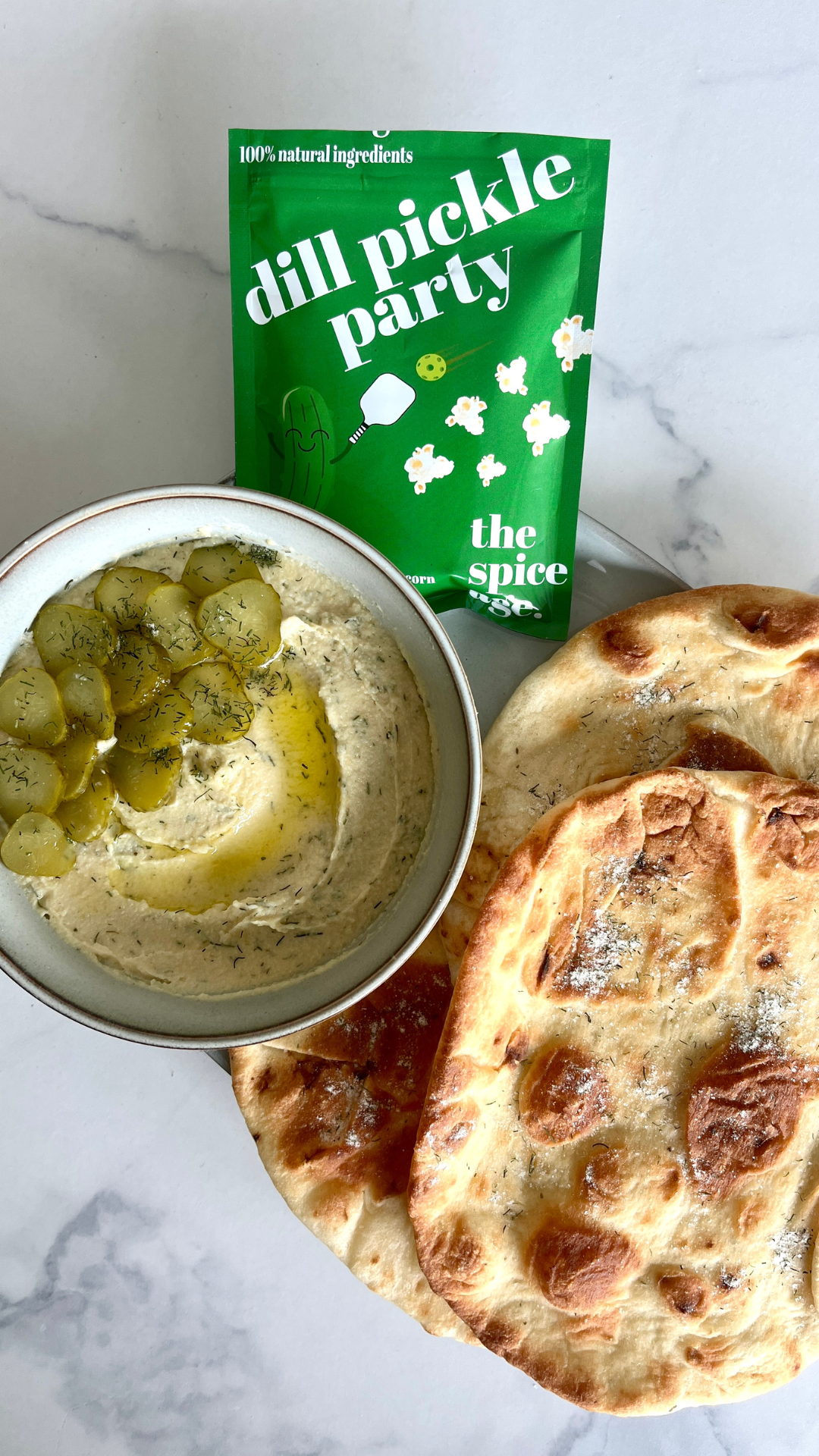 Dill Pickle Hummus