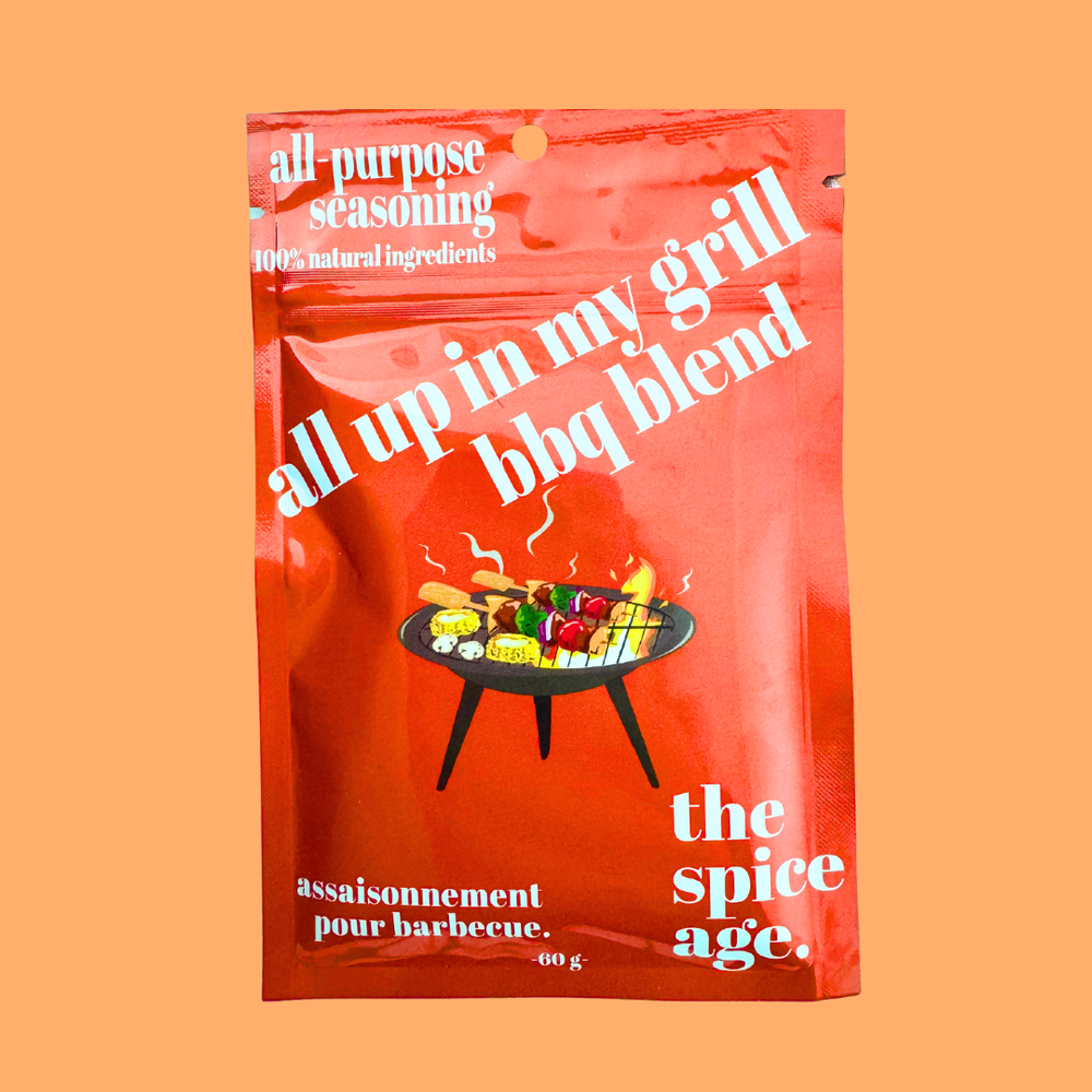 6-PACK CASE *NEW* All Up in My Grill BBQ Seasoning
