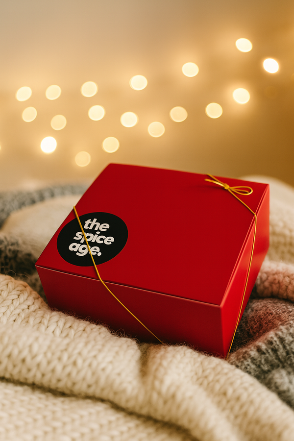 Gift Wrapped Holiday Kit - Build your Own  SPICES & HOT CHOCOLATE LARGE