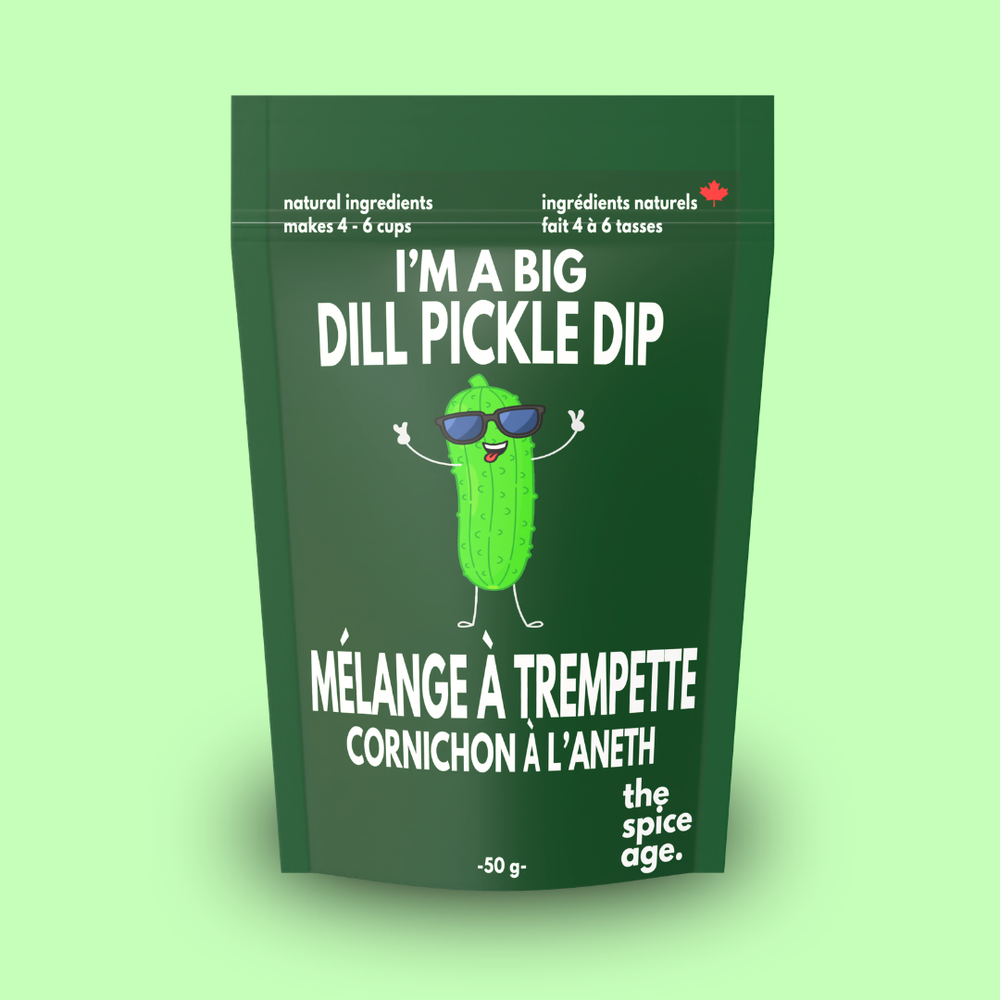 6-PACK CASE I'm a Big Dill Pickle Dip Mix