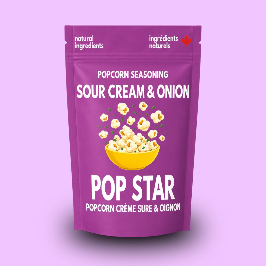 NEW** Pop Star - Sour Cream & Onion Popcorn Topper