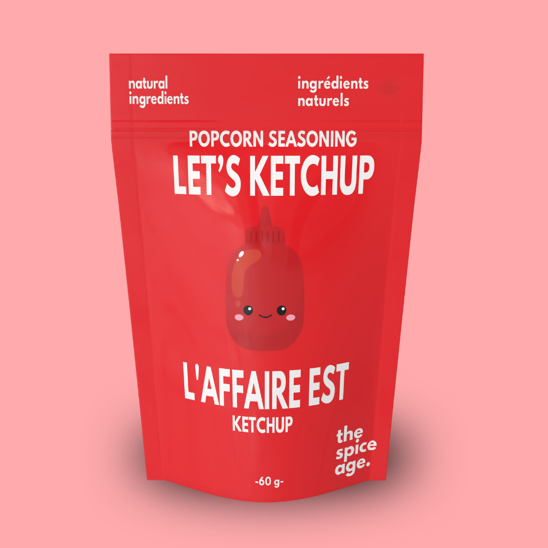 Ketchup Popcorn Topper