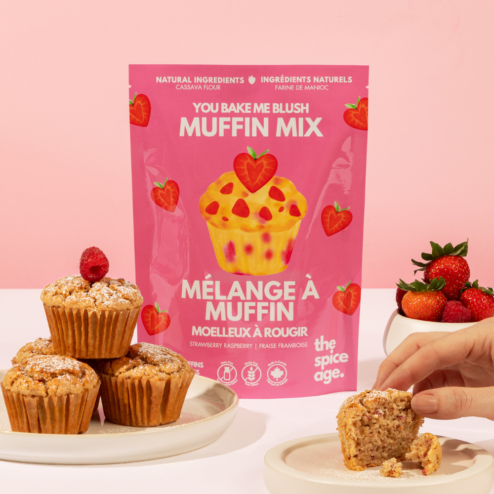 You Bake me Blush Muffin Mix - Gluten Free