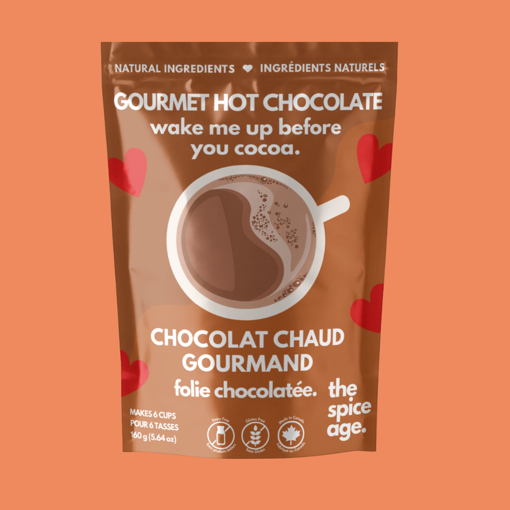 6 PACK BOX Gourmet Hot Chocolate - Wake Me up Before you Cocoa
